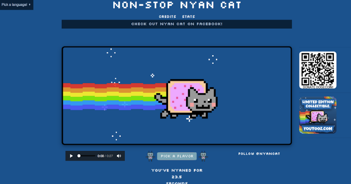 nyan cat ntfs artmarket illustrates an article by Jorge Sanguino on Esfera Publica