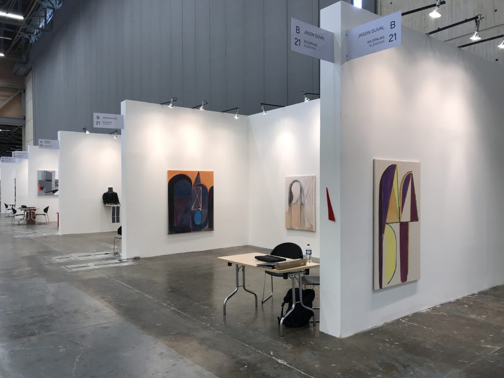 jason duval and wildpalms at artbp 2018 in bogota