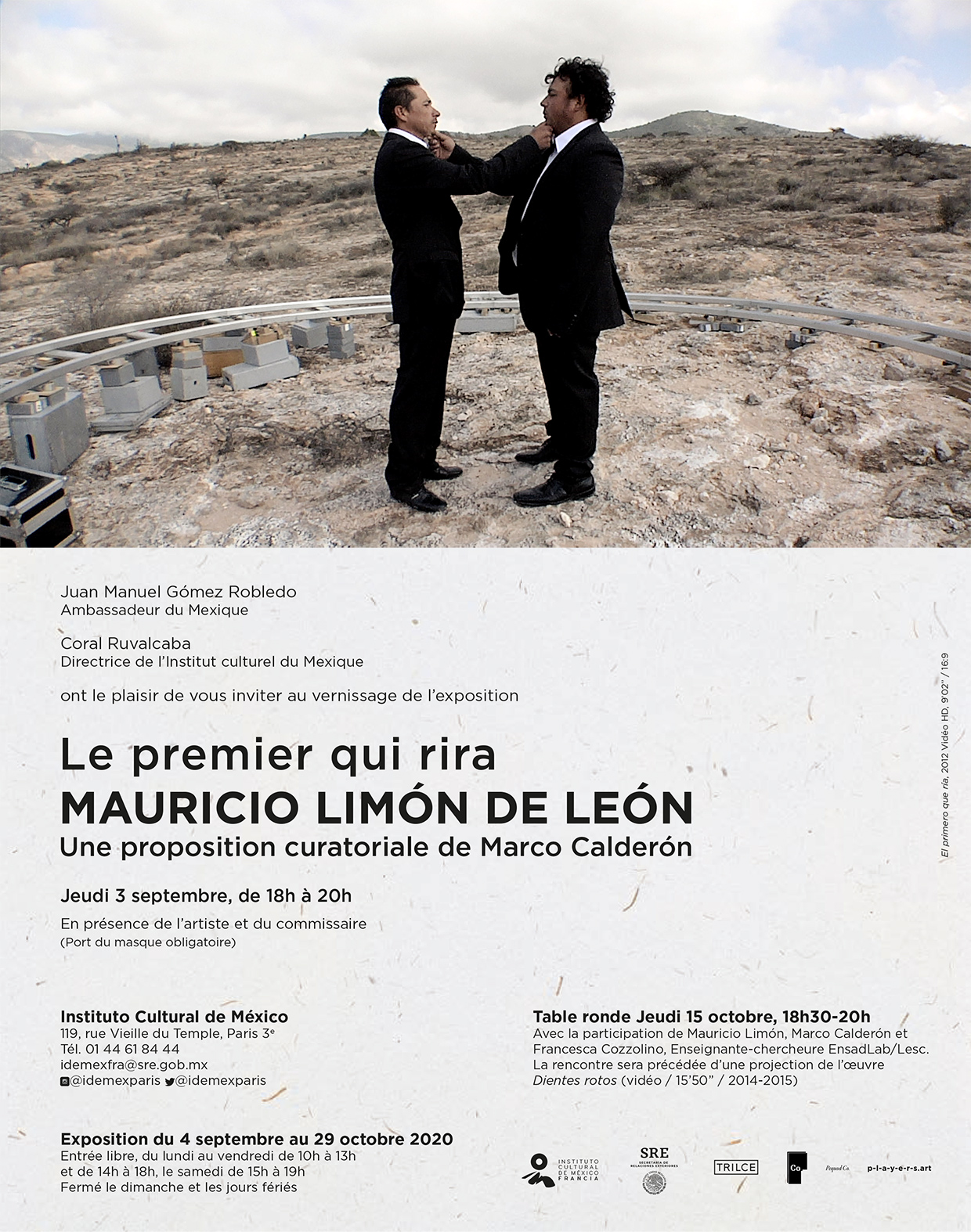 Mauricio Limon exhibition in Paris
