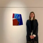 Paul Hance Rasa 12 at the glass collection Kunstpalast with art dealer Alexandra Meffert