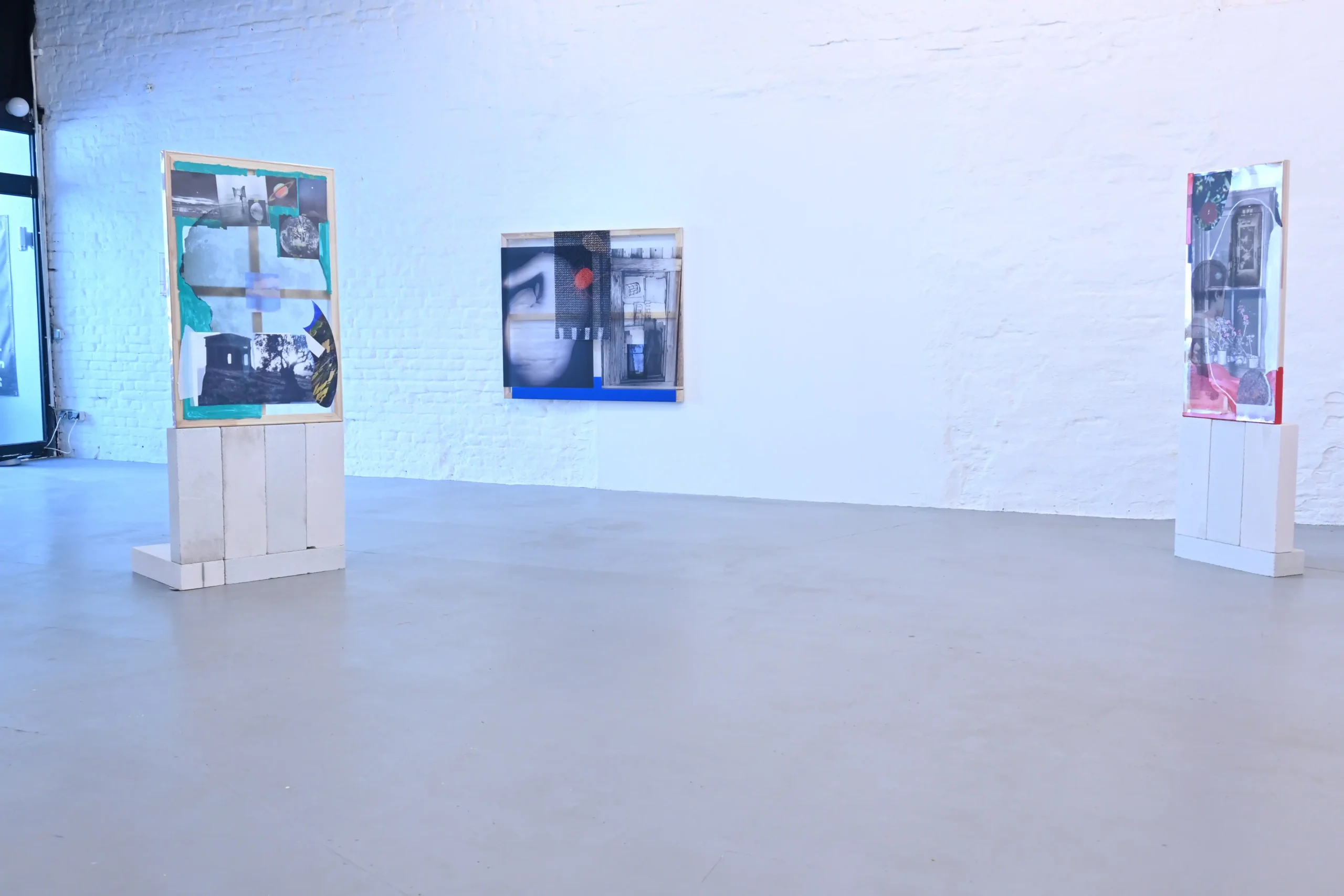 Strike exhibition view 7 at Wild Palms with works by Patricia Domínguez, Elektra KB, and Rachel Libeskind