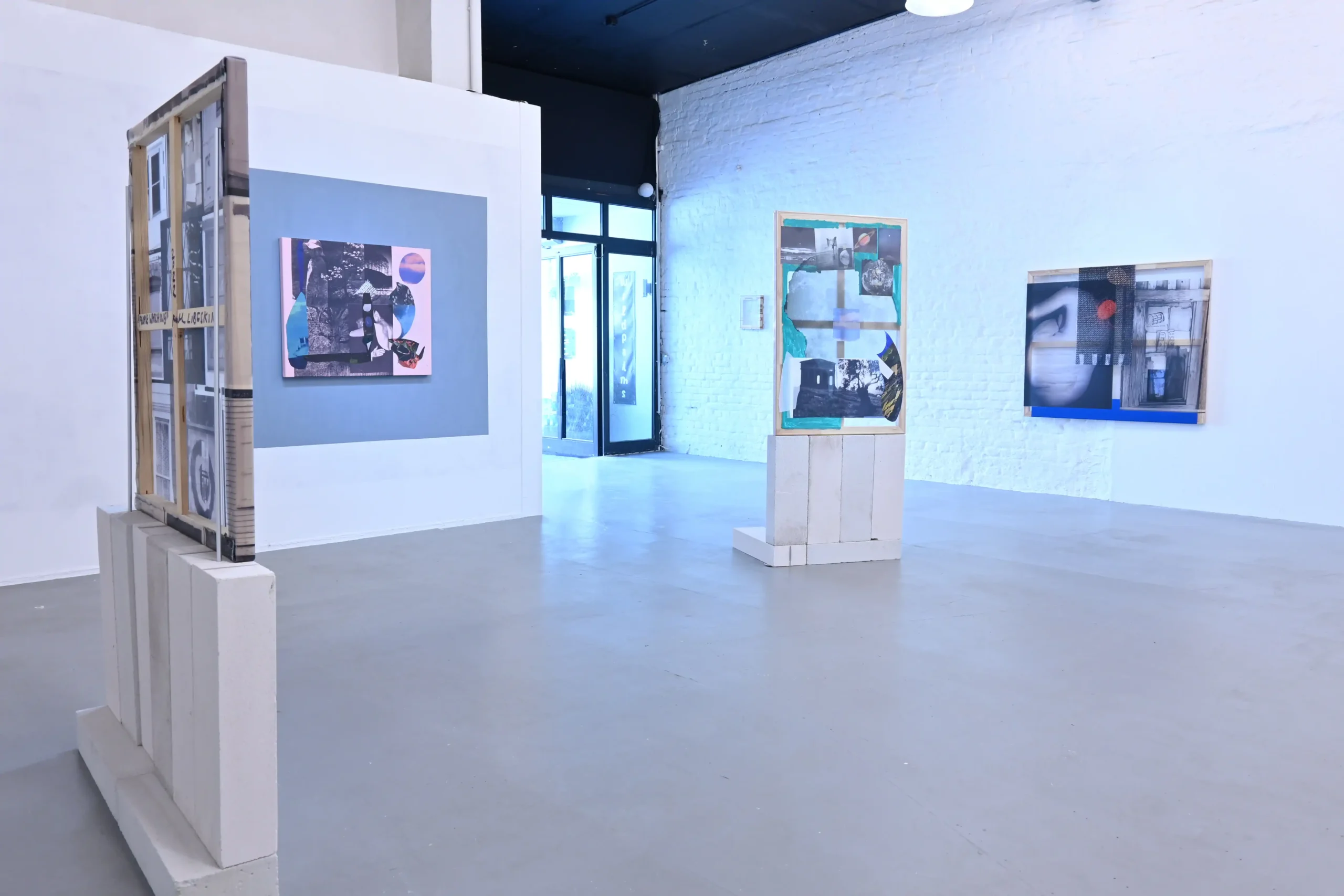 Strike exhibition view 8 at Wild Palms with works by Patricia Domínguez, Elektra KB, and Rachel Libeskind