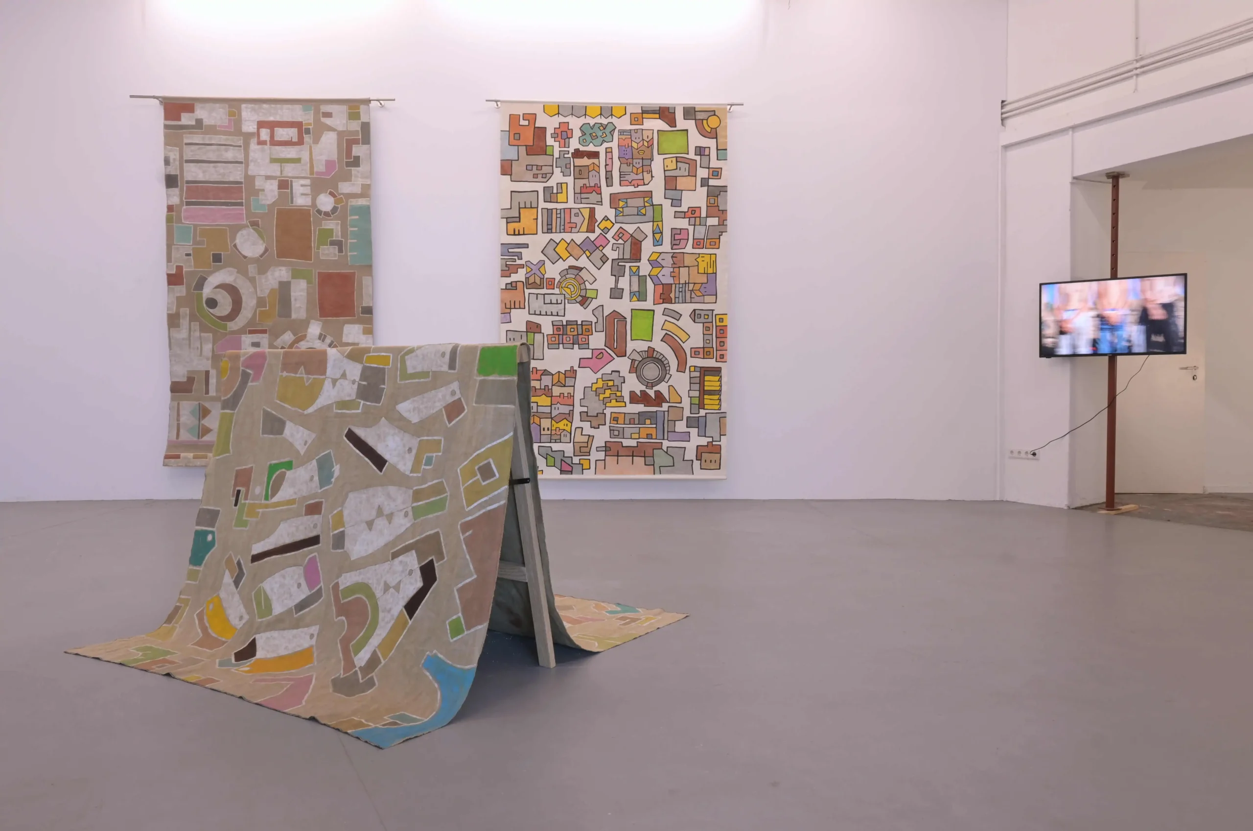 Installation view of Mauricio Limón de León at Wild Palms
