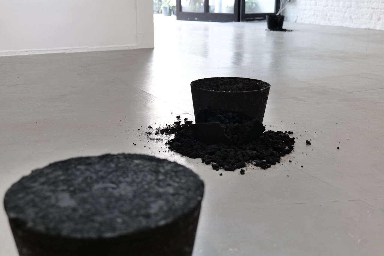 Roberto Uribe Castro, Trabajos Inacabados exhibition view at Wild Palms