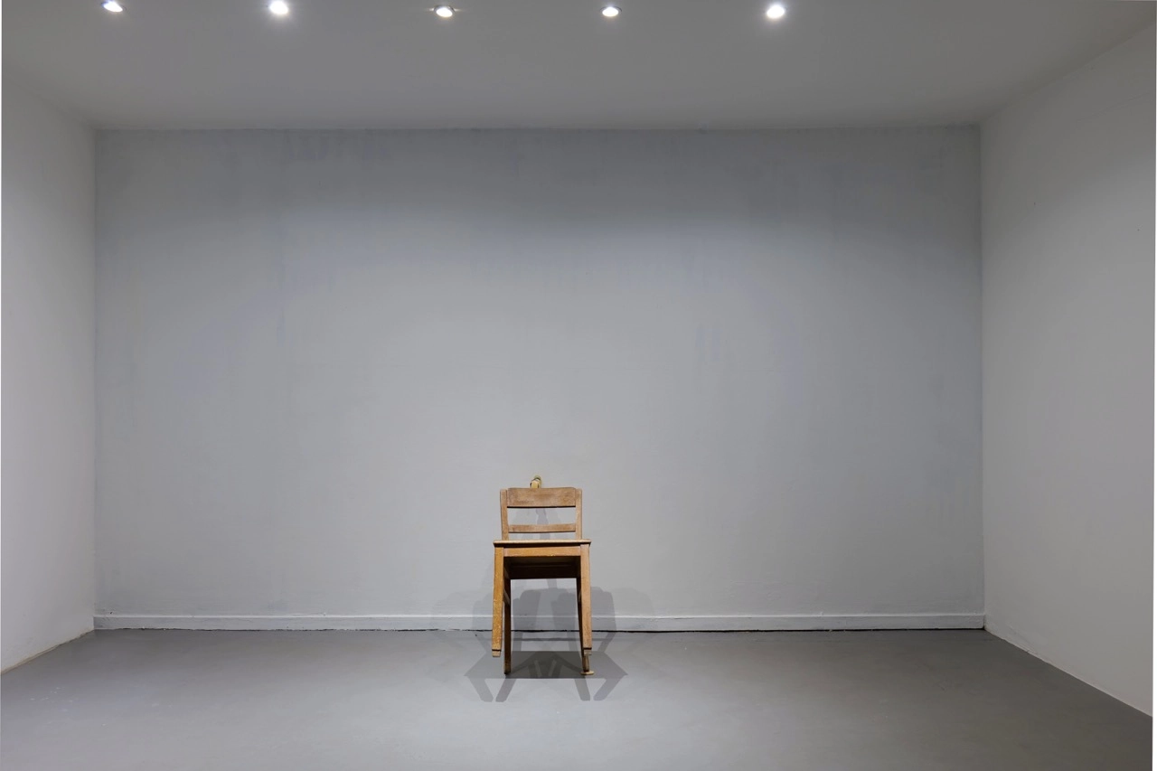 Roberto Uribe Castro installation in the Wild Palms gallery