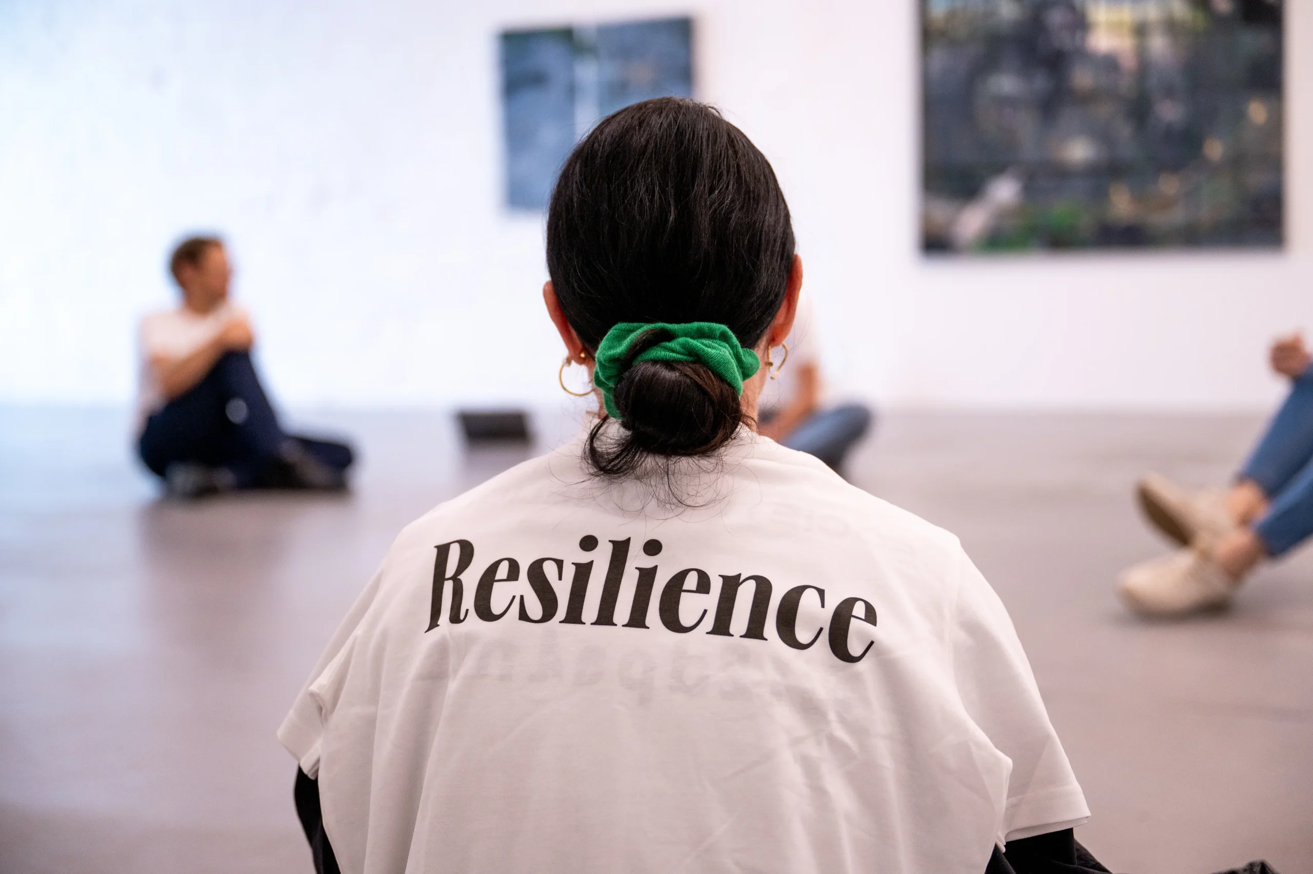 Participants in the Resilience happening