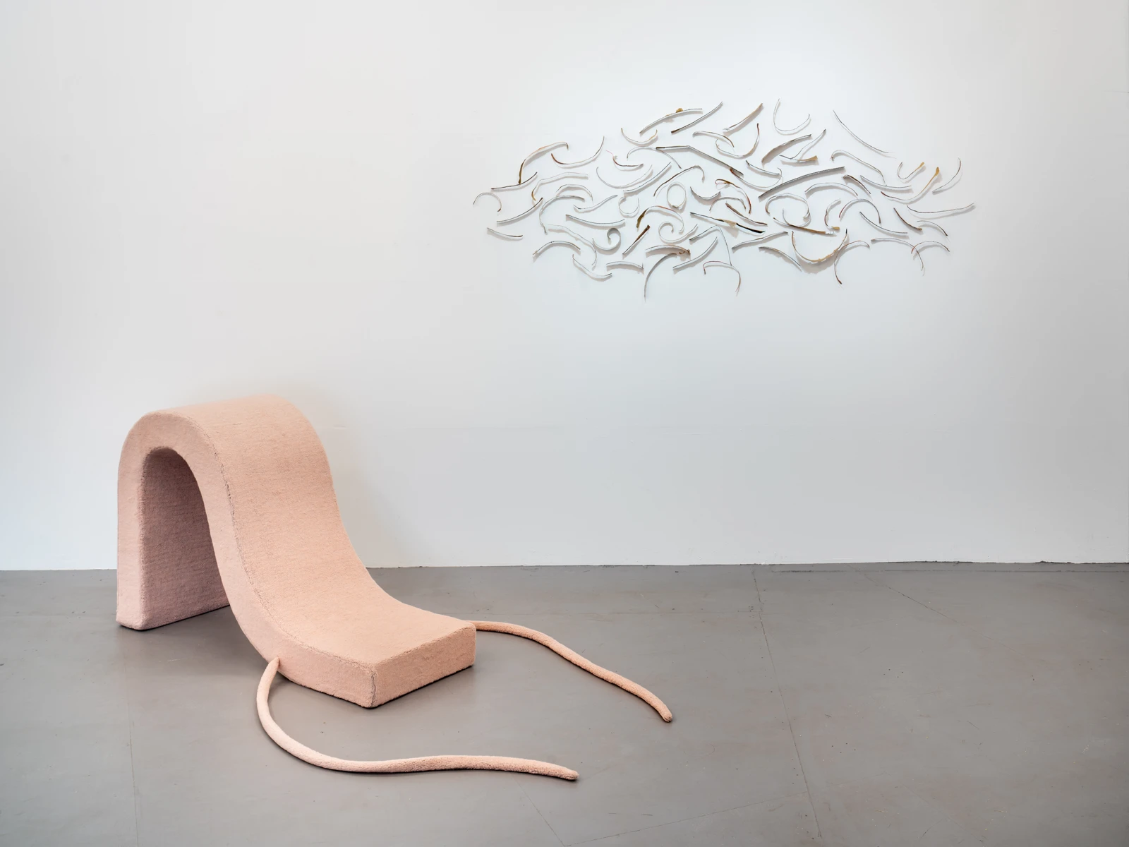 Club Quarantina, exhibition view at Wildpalms, Düsseldorf, curated by Gilles Neiens