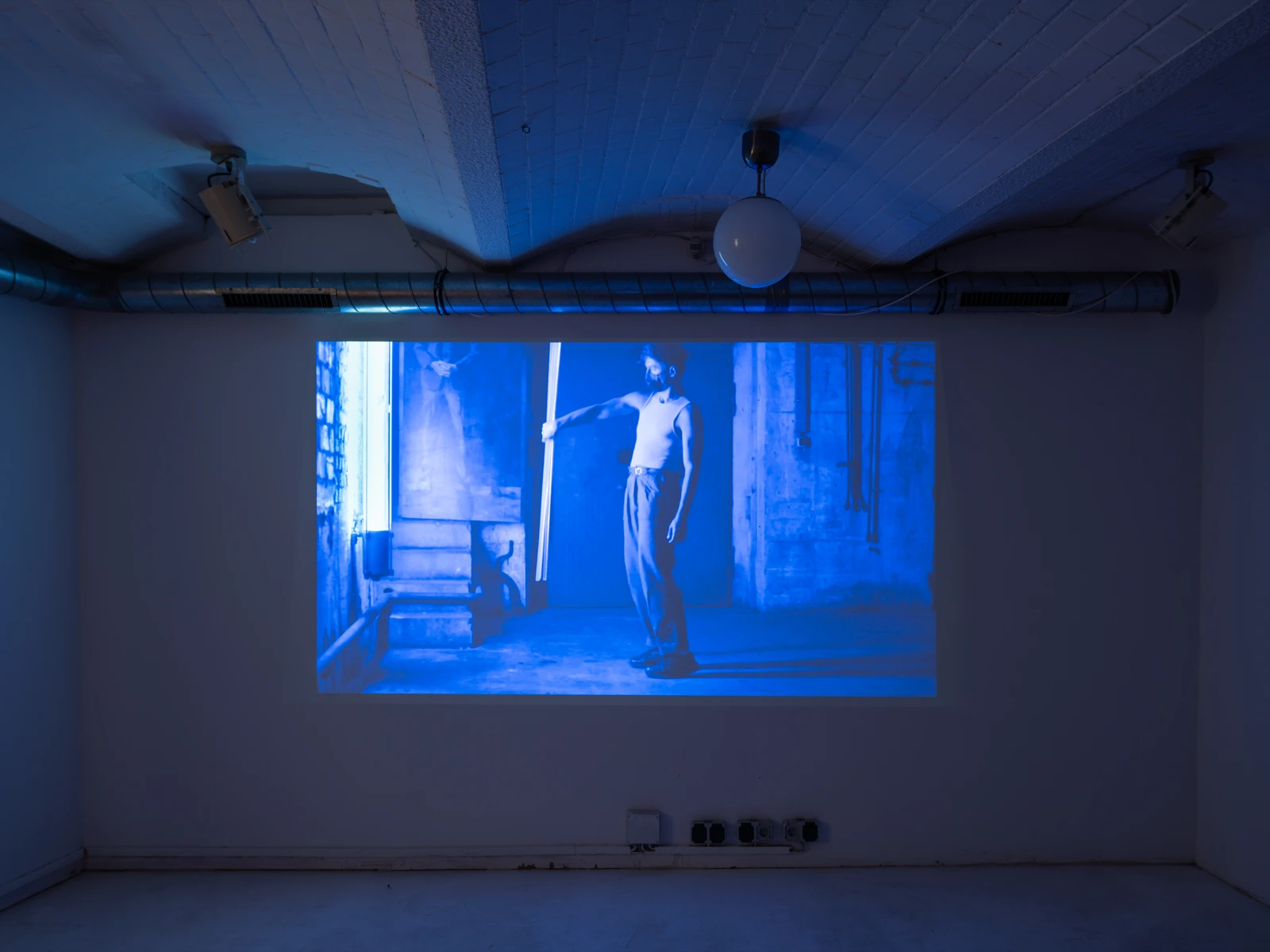 Club Quarantina, exhibition view at Wildpalms, Düsseldorf, curated by Gilles Neiens