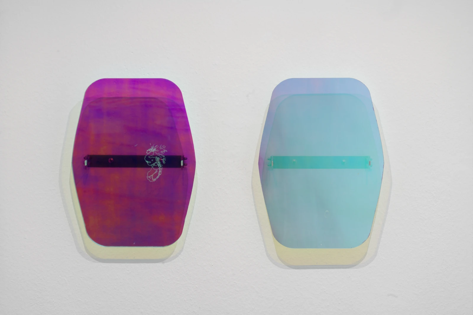 Club Quarantina, exhibition view at Wildpalms, Düsseldorf, curated by Gilles Neiens