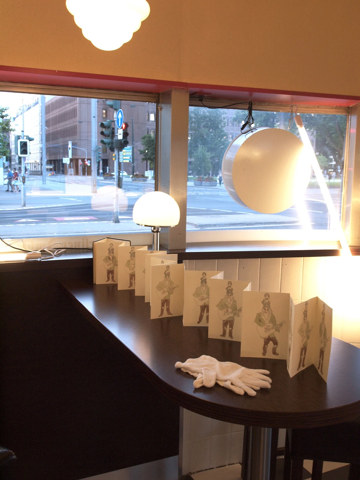 Installation view of Mauricio Limon’s work in BOOKS, wildpalms Düsseldorf, curated by Alexandra Meffert & Jorge Sanguino.