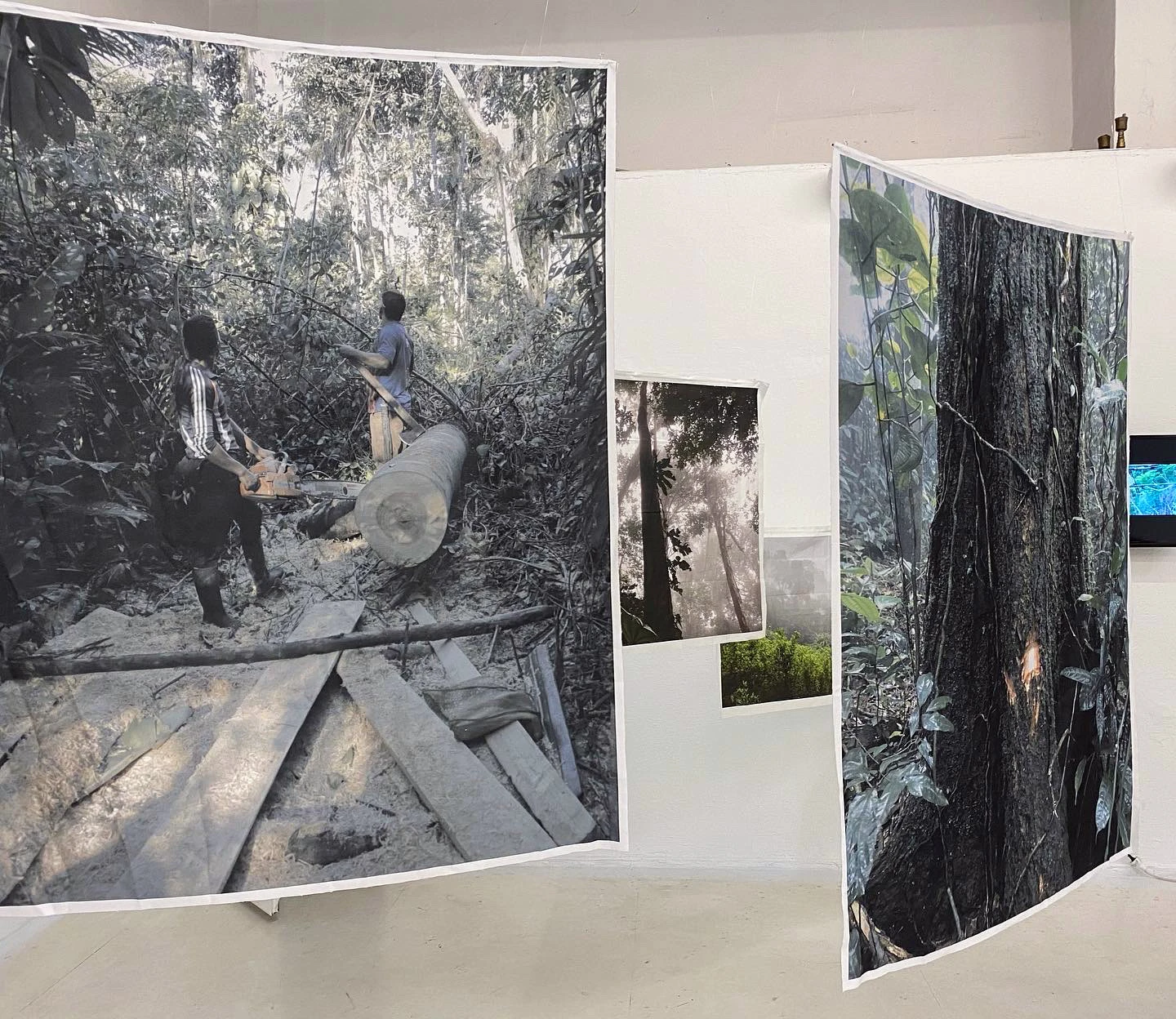 Felipe Castelblanco, Topographies of the Unseen, installation view, Te de Bogota, curated by Jorge Sanguino