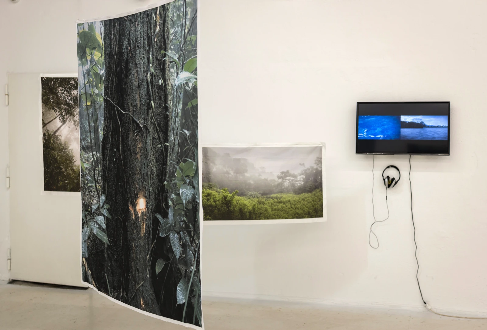 Felipe Castelblanco, Topographies of the Unseen, installation view, Te de Bogota, curated by Jorge Sanguino