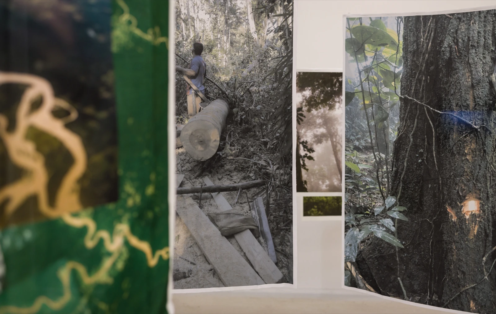 Felipe Castelblanco, Topographies of the Unseen, installation view, Te de Bogota, curated by Jorge Sanguino