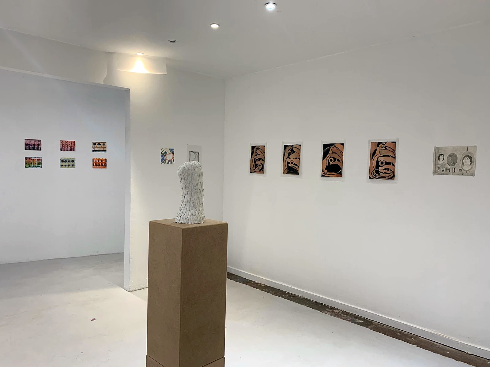 Carl D'Alvia's work, A Fairly Secret Army, George Gallery x wildpalms, curated by Paul Whiting.